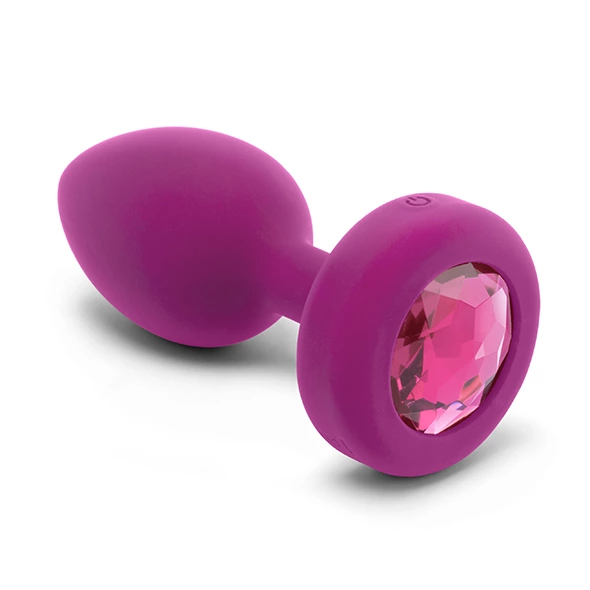 b-Vibe Jewel Plug S/M Pink Ruby — zdjęcie 2