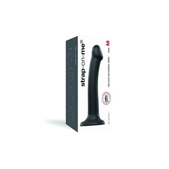 Strap-On-Me Bendable Dual Density M Czarny — zdjęcie 5