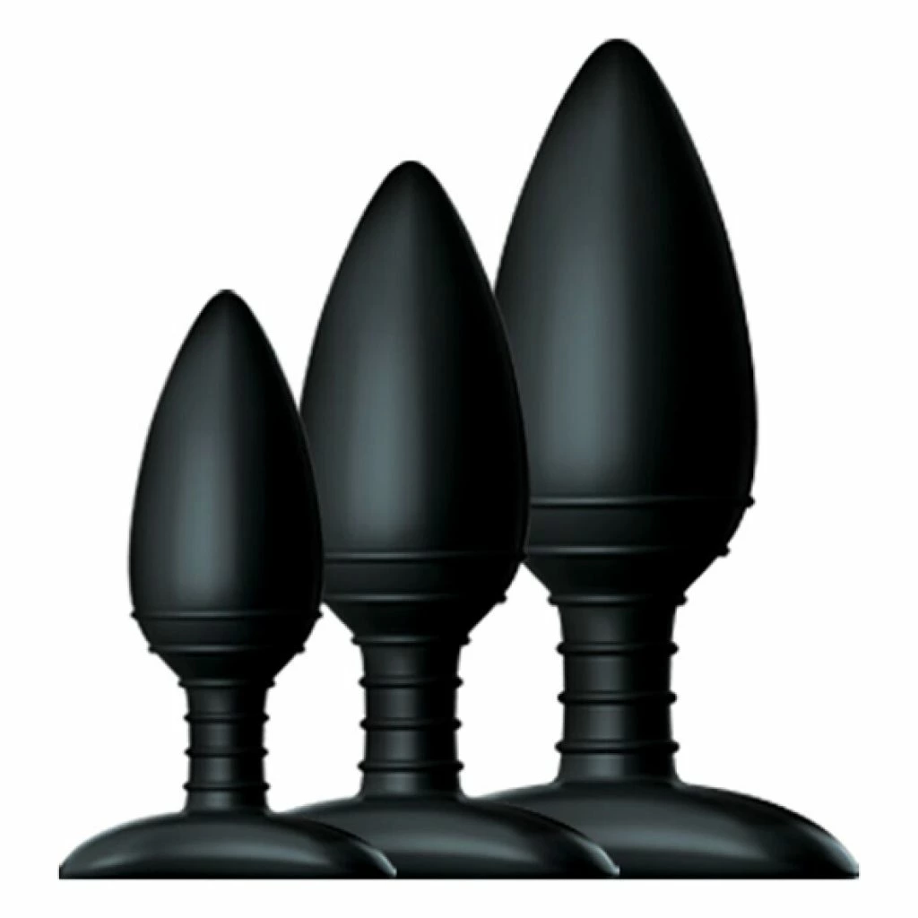 Nexus Butt Plug Trio Set, 3 rozmiary