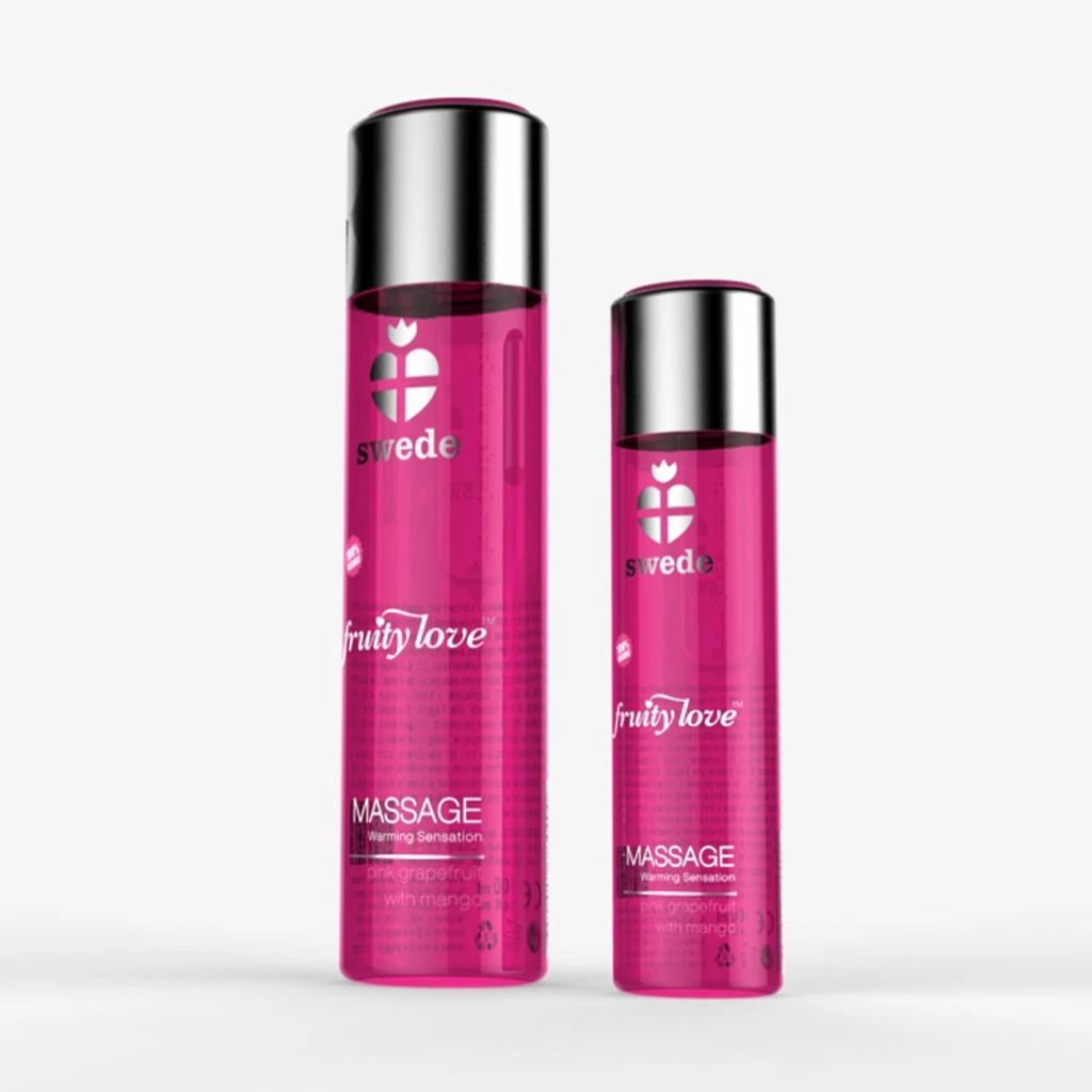 Swede Fruity Love Massage Pink, olejek do masażu, 120 ml — zdjęcie 2