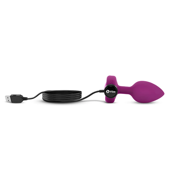 b-Vibe Jewel Plug S/M Pink Ruby — zdjęcie 4