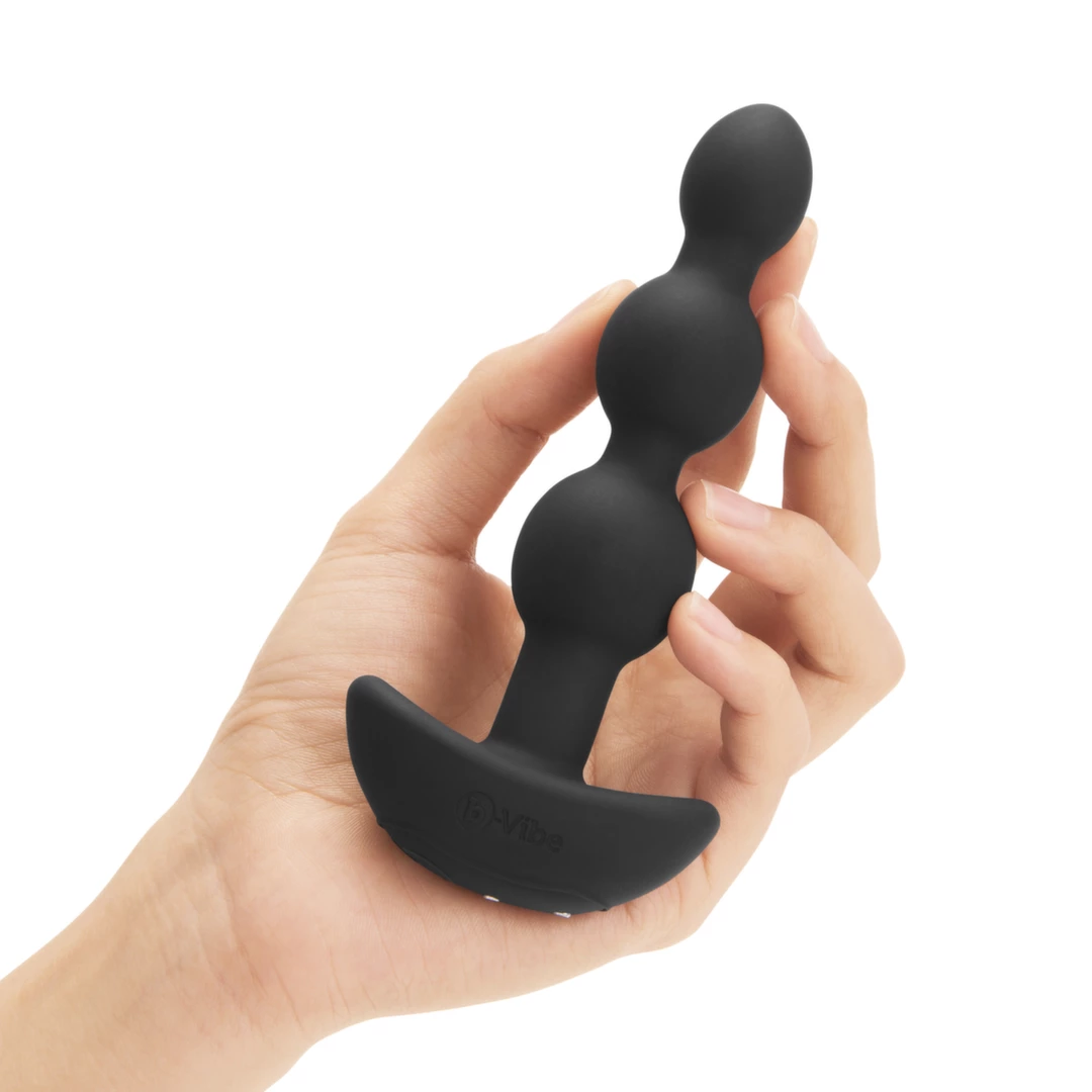 b-Vibe Triplet Black, korek analny — zdjęcie 4