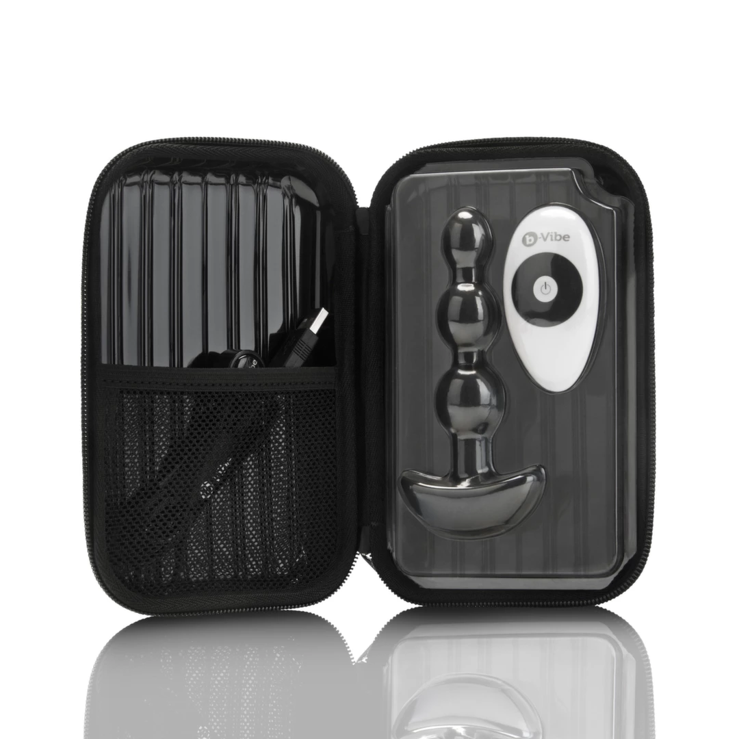 b-Vibe Triplet Black, korek analny — zdjęcie 6