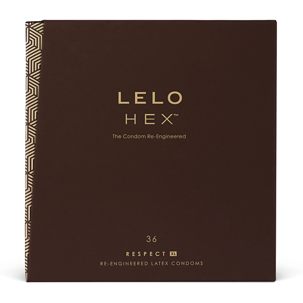 LELO HEX Respect XL 36 szt., prezerwatywa, 58 mm