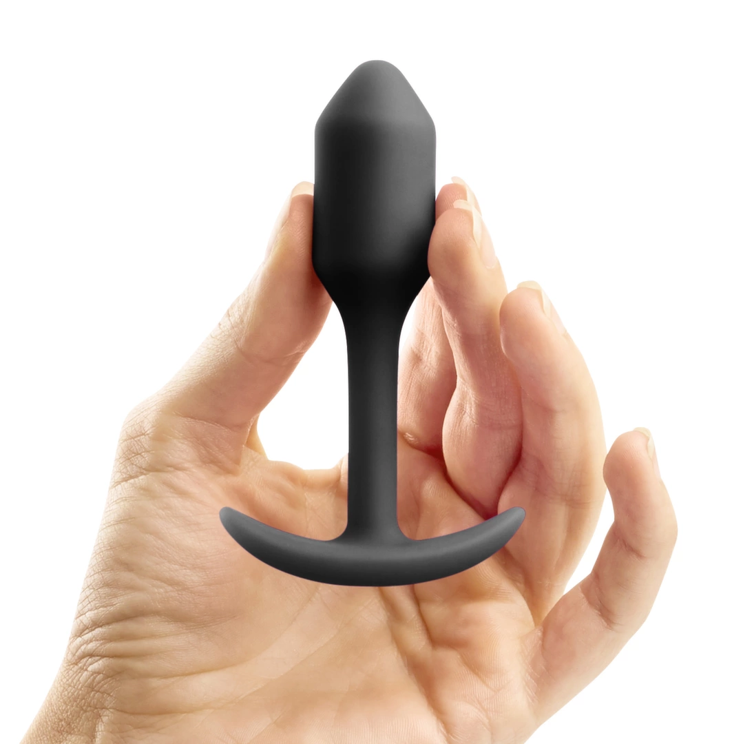 b-Vibe Snug Plug 1 czarny, 54 g — zdjęcie 9