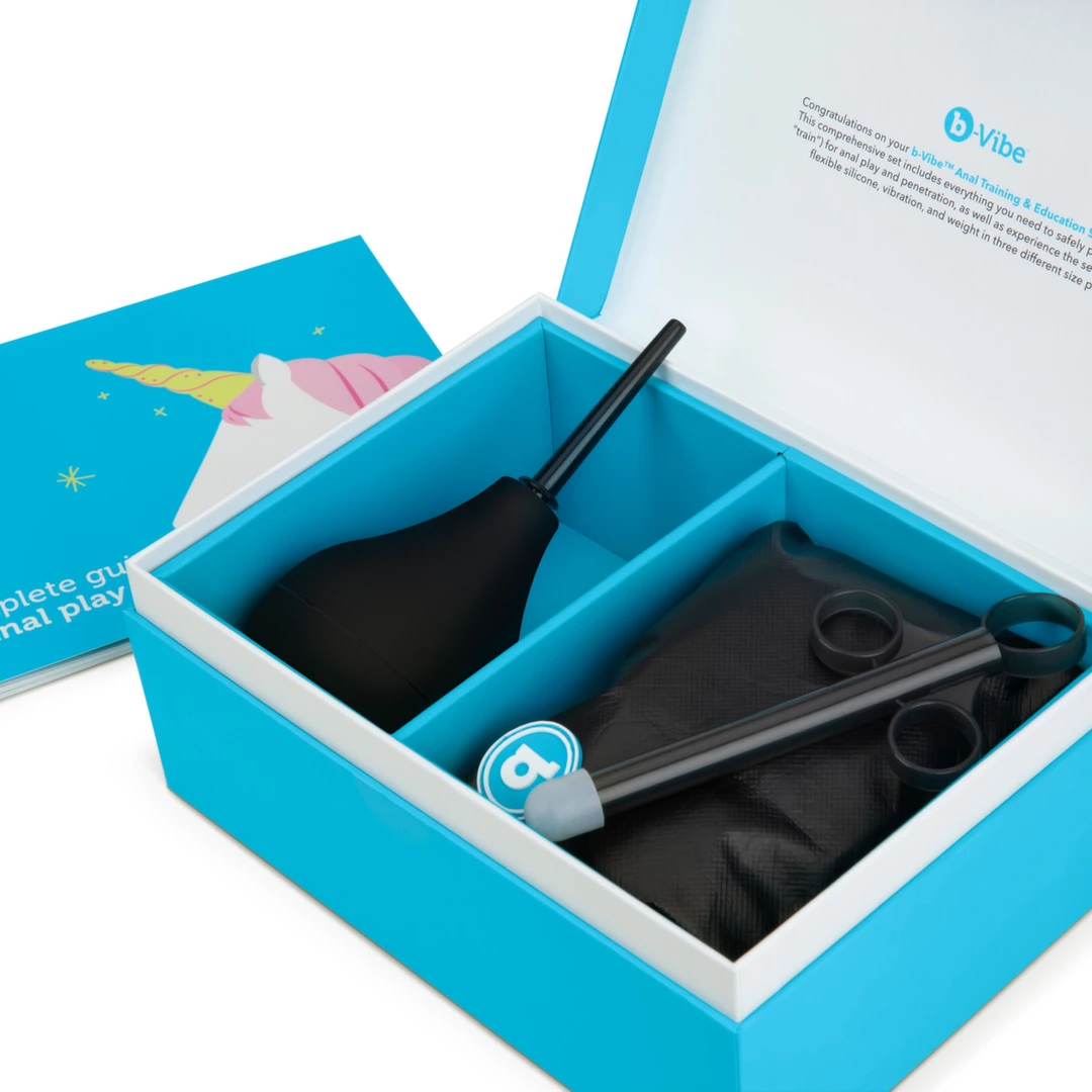 b-Vibe Anal Training Education Set Blue — zdjęcie 3