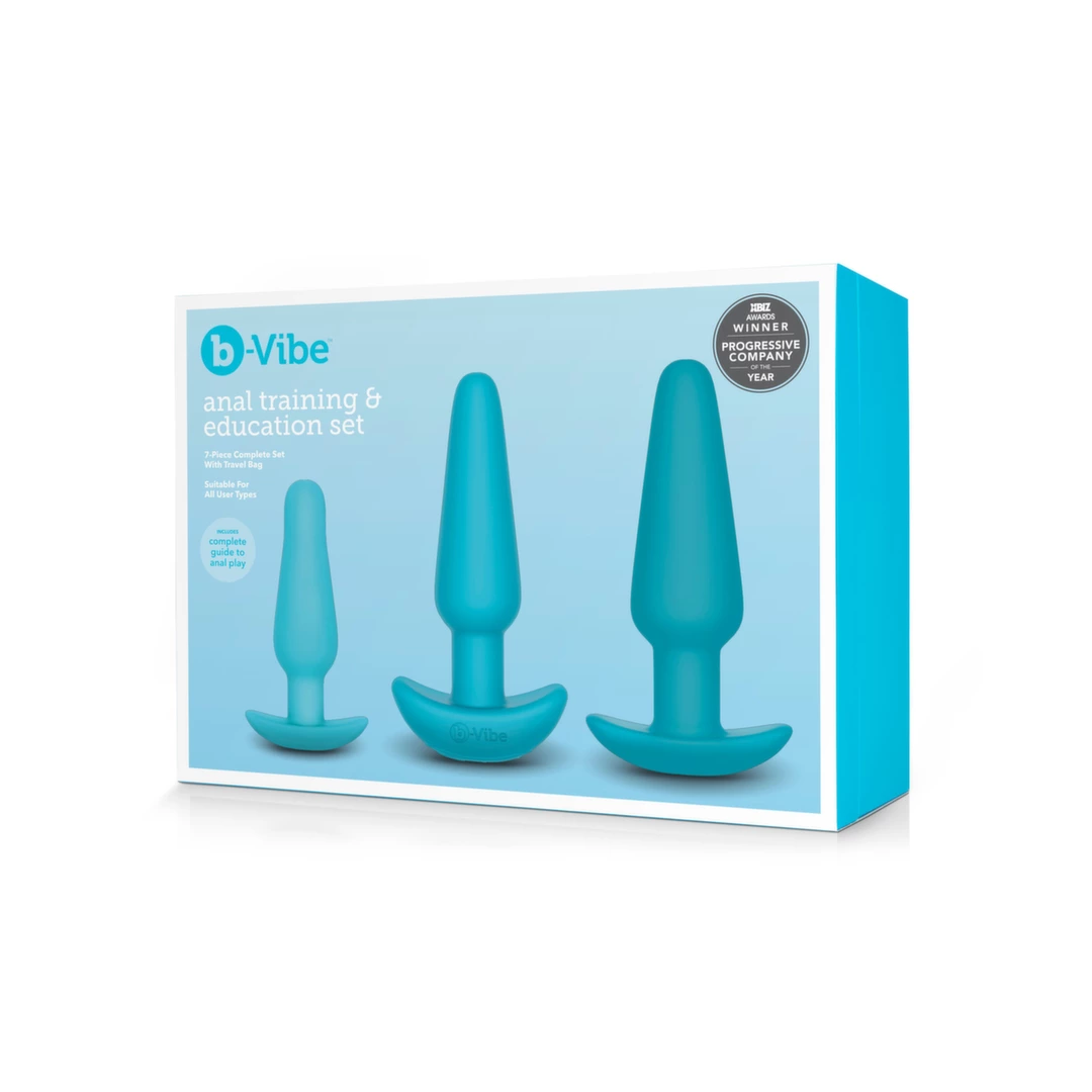 b-Vibe Anal Training Education Set Blue — zdjęcie 5