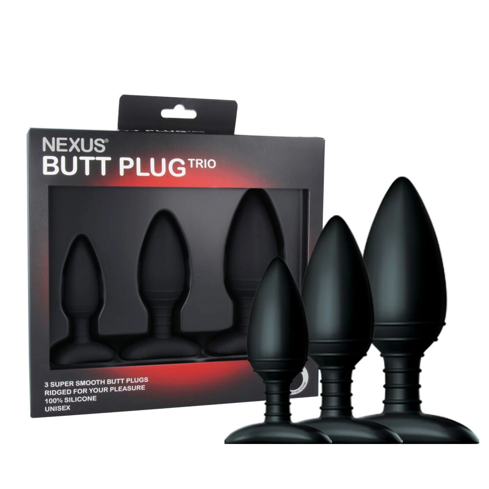 Nexus Butt Plug Trio Set, 3 rozmiary — zdjęcie 3