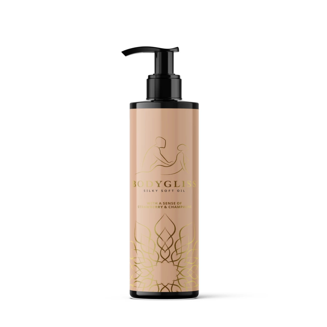 BodyGliss Silky Soft Oil Strawberry Champagne 150 ml — zdjęcie 3