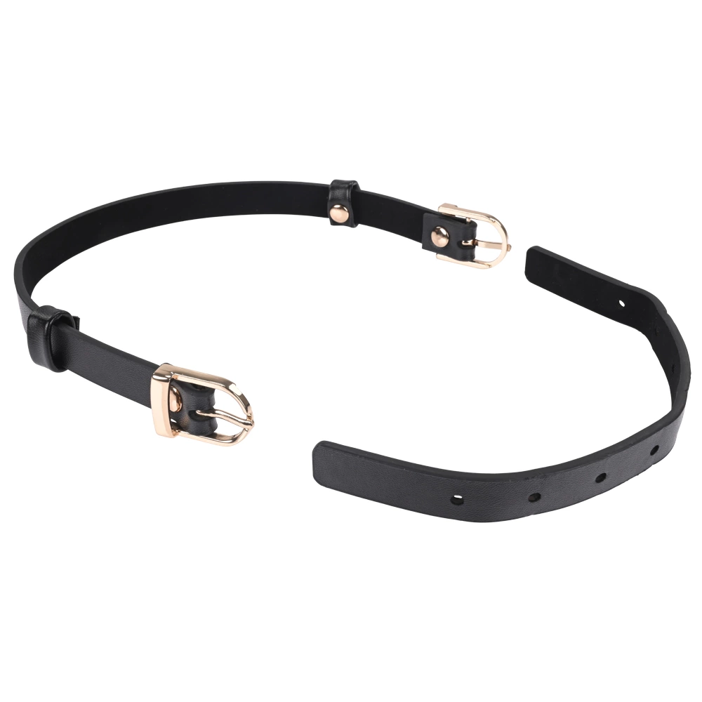 Sportsheets Sex Mischief Double Buckle Collar czarna — zdjęcie 5