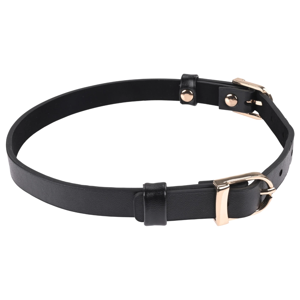 Sportsheets Sex Mischief Double Buckle Collar czarna — zdjęcie 4