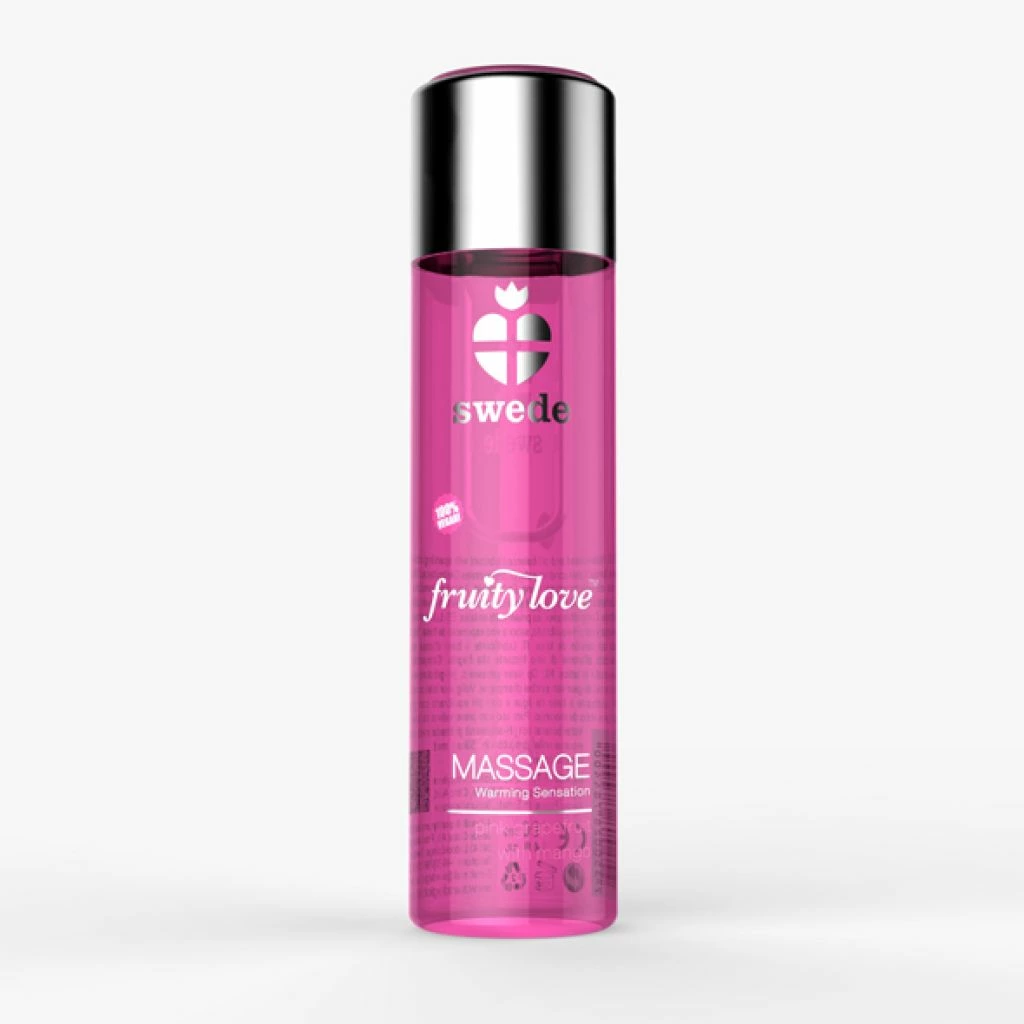Swede Fruity Love Massage Pink, olejek do masażu, 120 ml