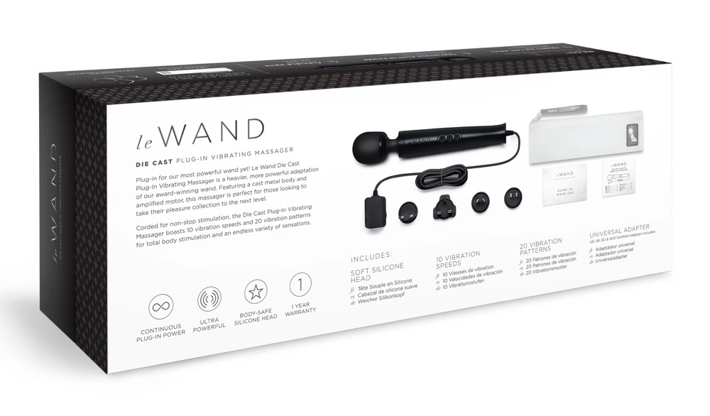 Le Wand Diecast Plug-In Black — zdjęcie 8