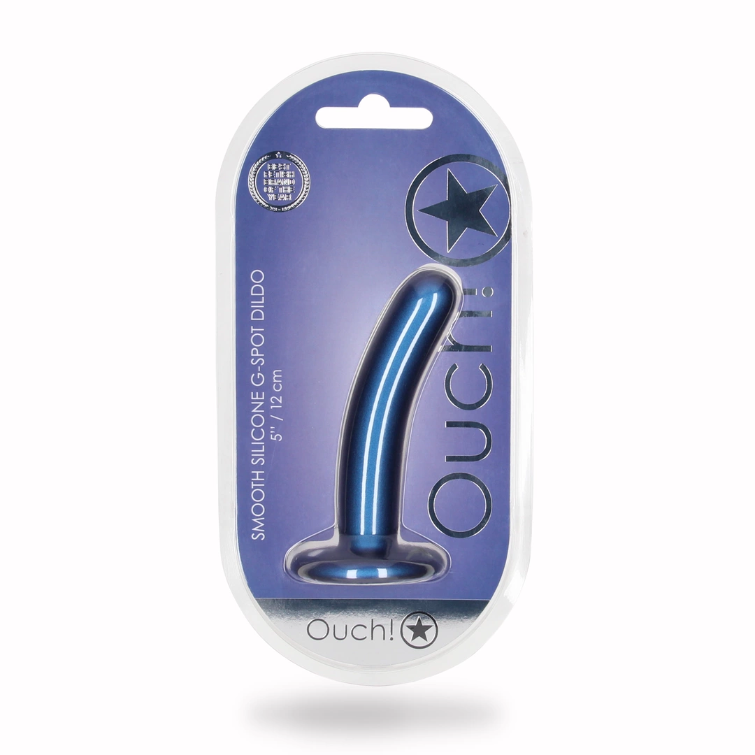 Ouch! Smooth Silicone, silikonowe dildo, 12 cm — zdjęcie 2