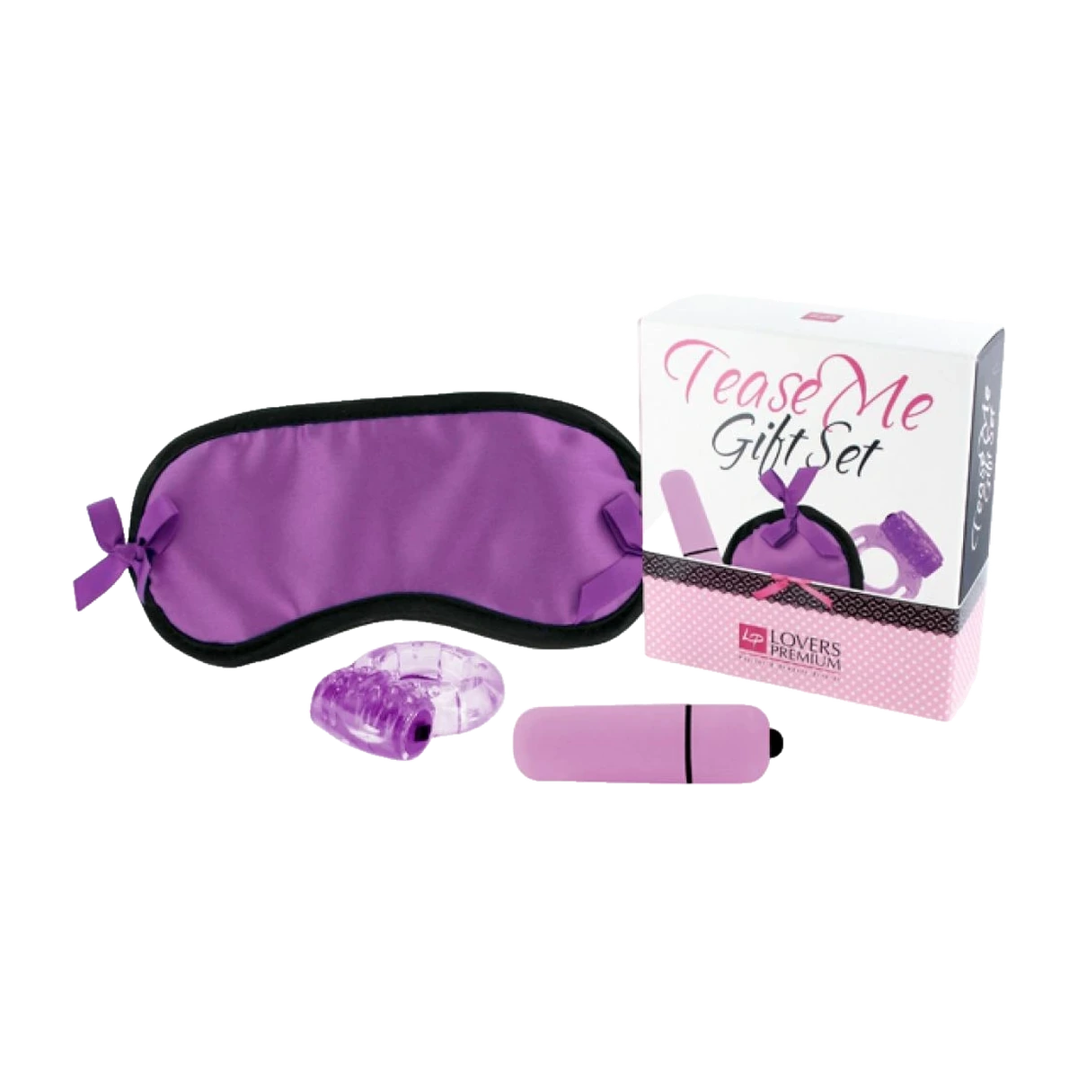 LoversPremium Tease Me Gift Set Purple