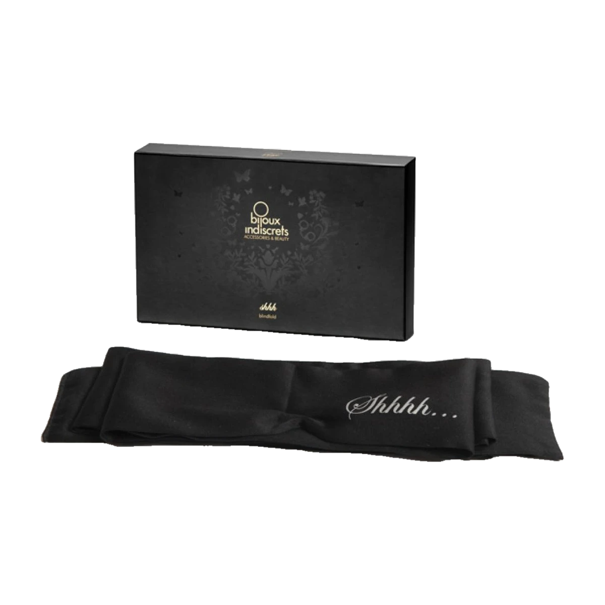 Bijoux Indiscrets Shhh Black, maska na oczy